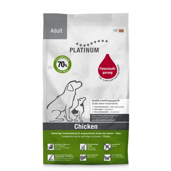 Verpackung Platinum Adult Chicken